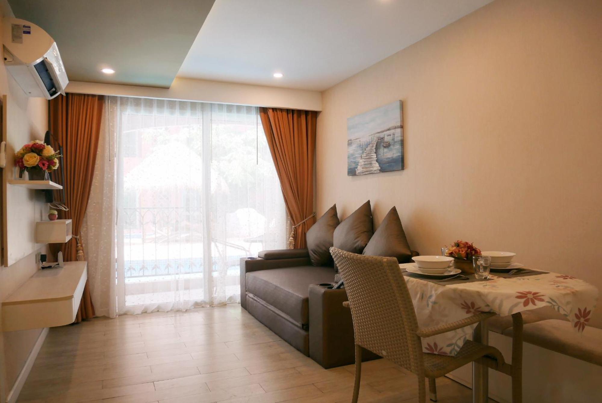 Seven Seas Pattaya Poolside Room ห้องติดสระ Jomtien Beach Zewnętrze zdjęcie